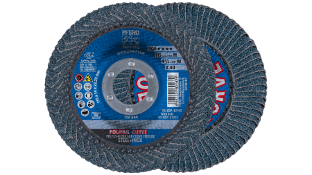 POLIFAN CURVE Flap Disc